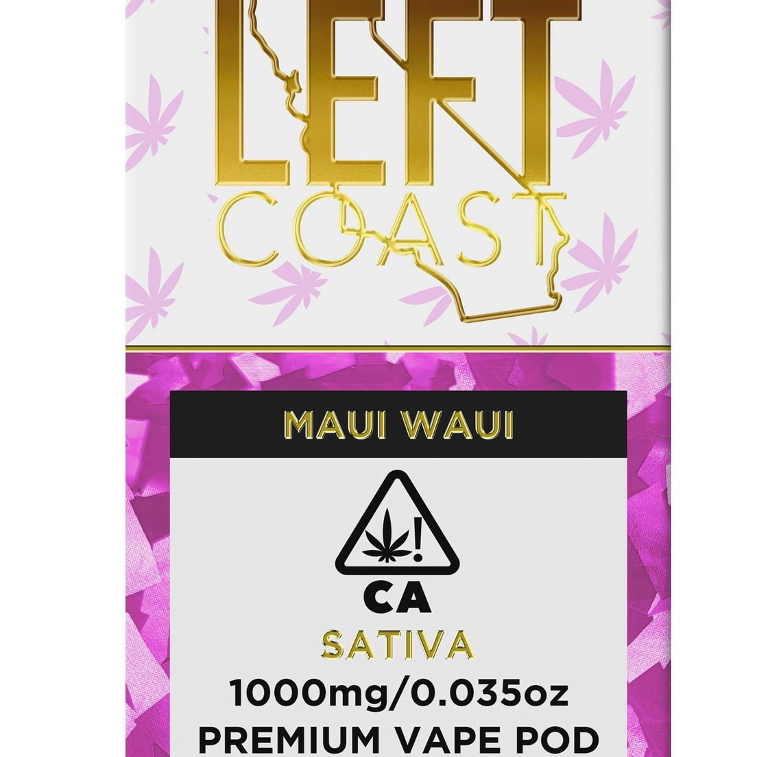 Left Coast Maui Waui 1g Liquid Diamonds Pod 79%
