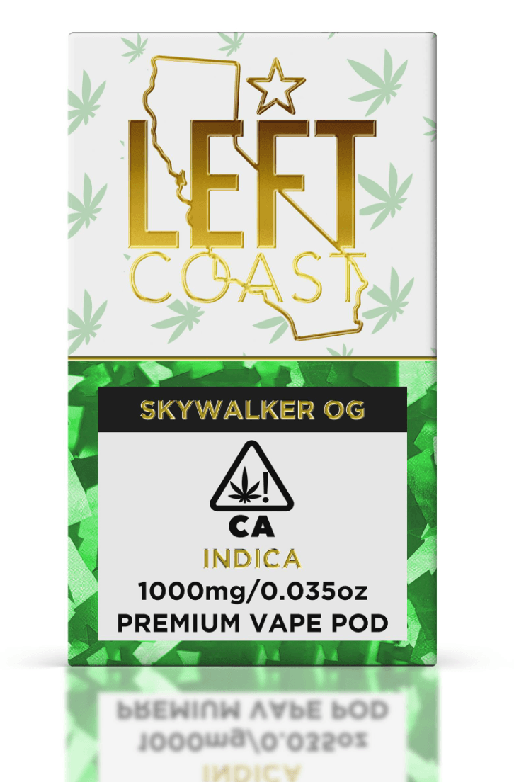 Left Coast Skywalker OG 1g Liquid Diamond Infused Pod 77%