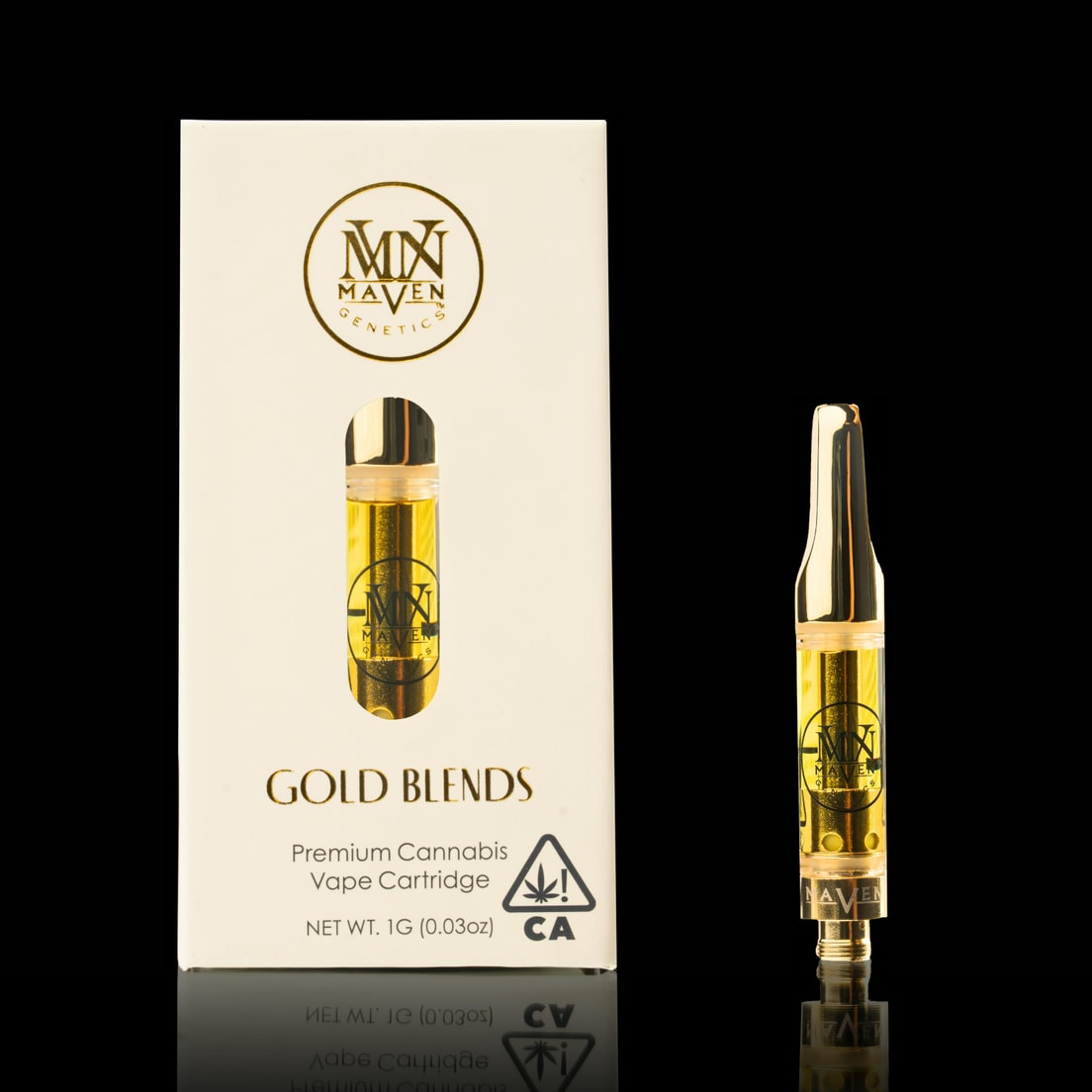 Maven Genetics FKAFL 1g Gold Blend Cartridge 91%
