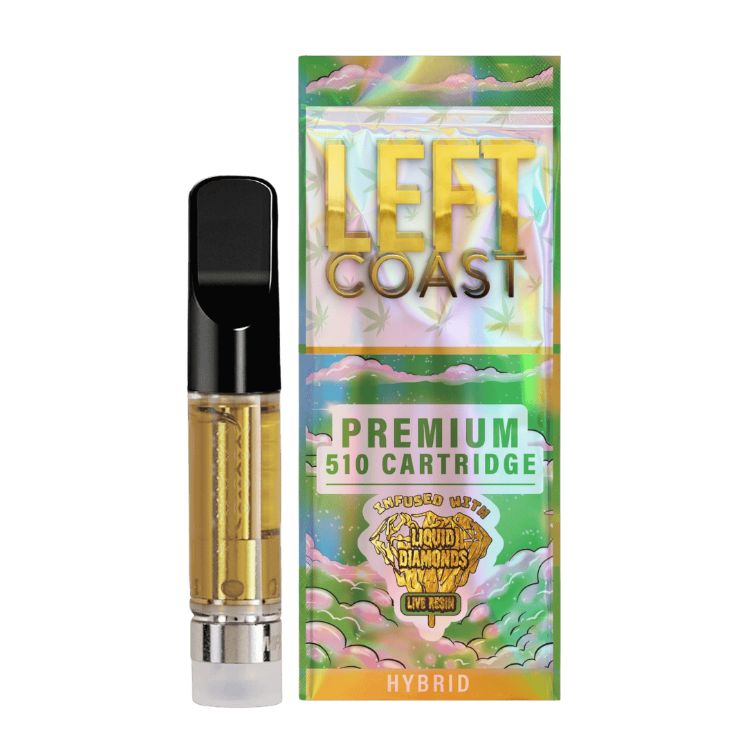 Left Coast Gelato 1g Liquid Diamonds Cartridge 82%