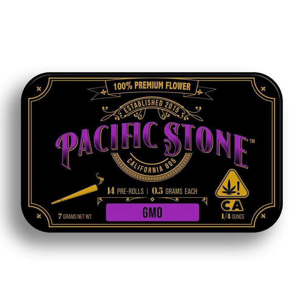 Pacific Stone GMO .5g Preroll 14pk 20%