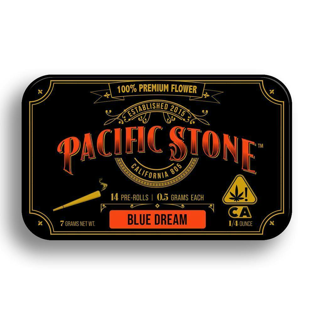 Pacific Stone Blue Dream .5g Preroll 14pk 21%