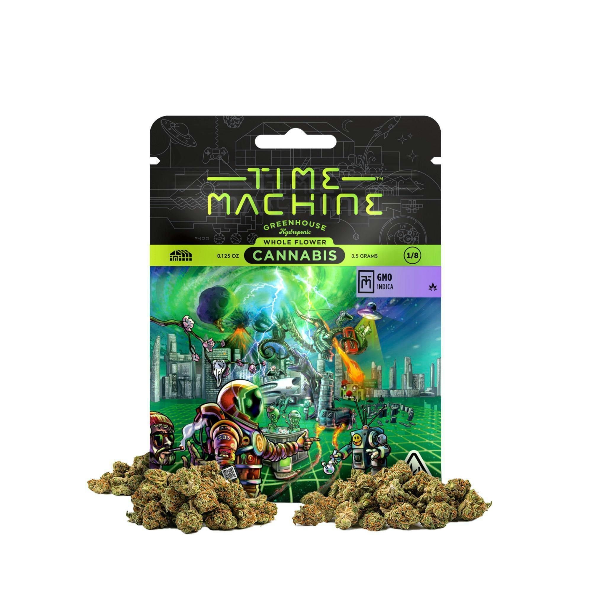 Time Machine GMO 3.5g Smalls 25%