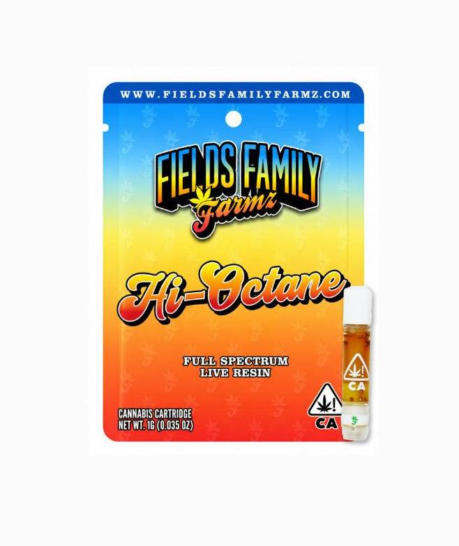 Fields Family Farmz Hi-Octane 1g Live Resin Cartridge 79%
