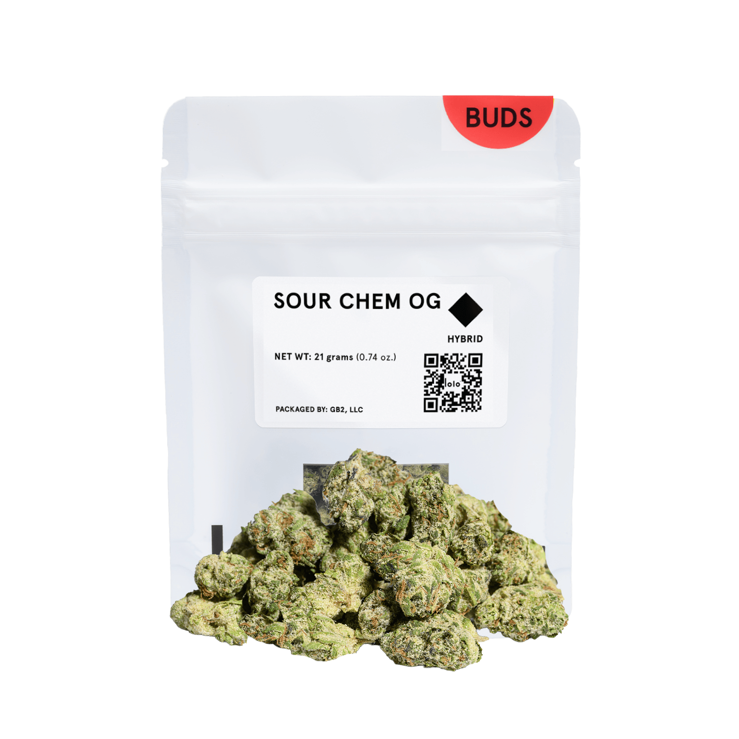 Lolo Sour Chem OG 3.5g Buds 30%