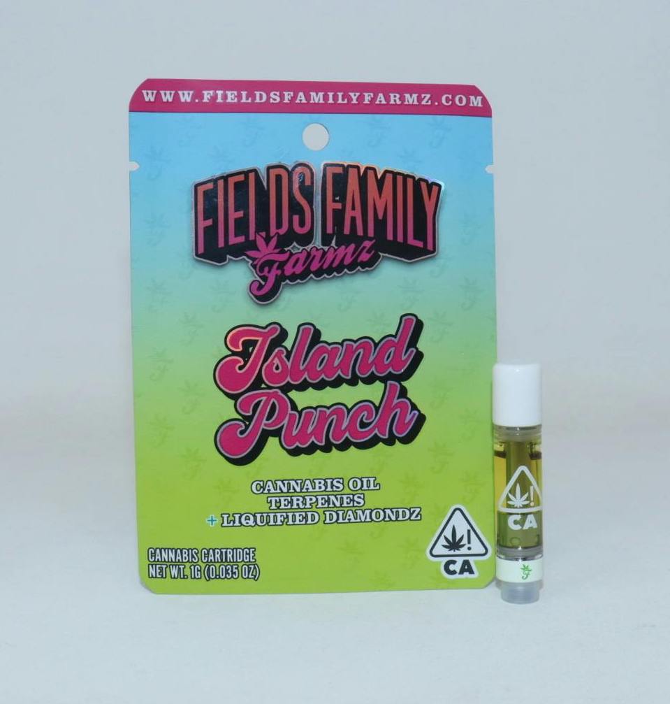 Fields Family Farmz Island Punch 1g Liquid Diamond Cartridge 88%