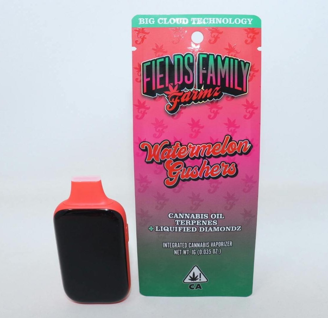 Fields Family Farmz Watermelon Gushers 1g Liquified Diamond All in One 88%
