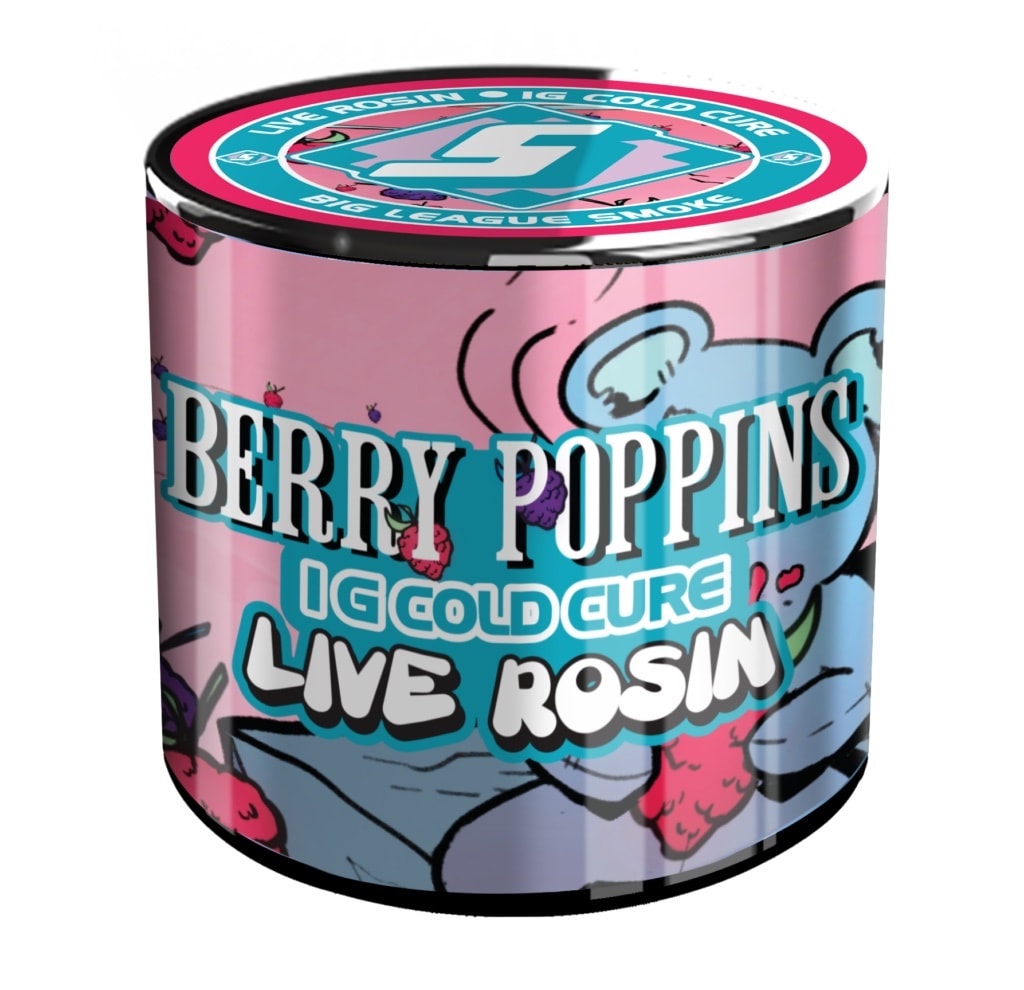 Sluggers Berry Poppins 1g Live Rosin 69%