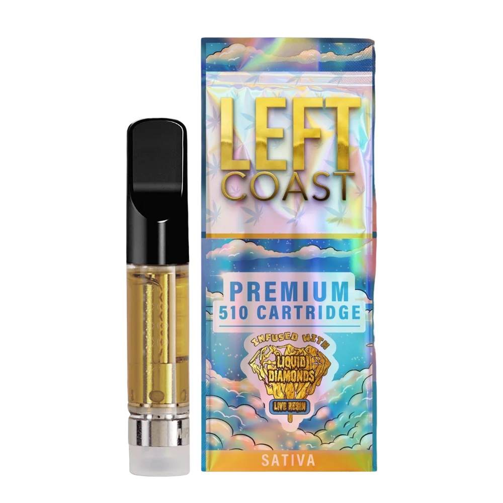 Left Coast Sunny Diesel 1g Liquid Diamonds Cartridge 81%