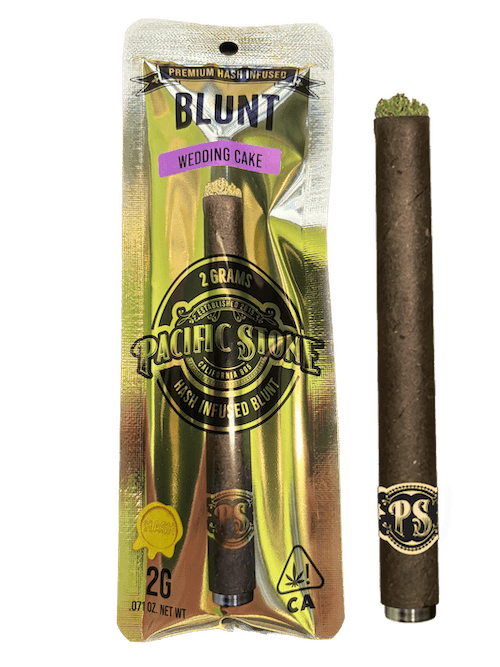 Pacific Stone Wedding Cake 2g Hash Infused Blunt 80%