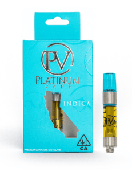 Platinum Vape ICC 1g Distillate Cartridge 90%