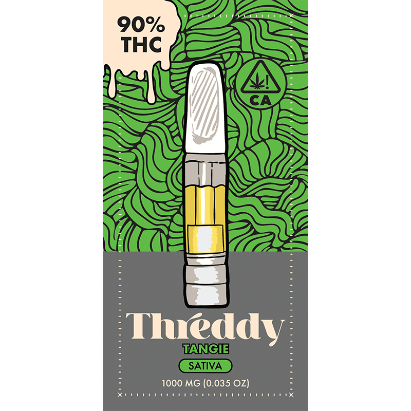 Threddy Tangie 1g Distillate Cartridge 90%