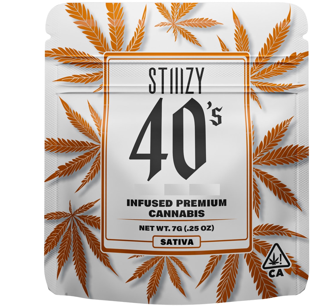 STIIIZY 40's Orange Sunset 7g SMALLS Infused Flower 40%