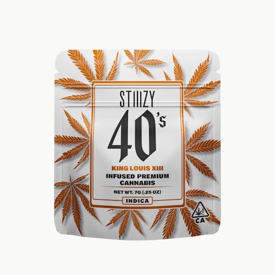 STIIIZY 40's King Louis 7g SMALLS Infused Flower 40%