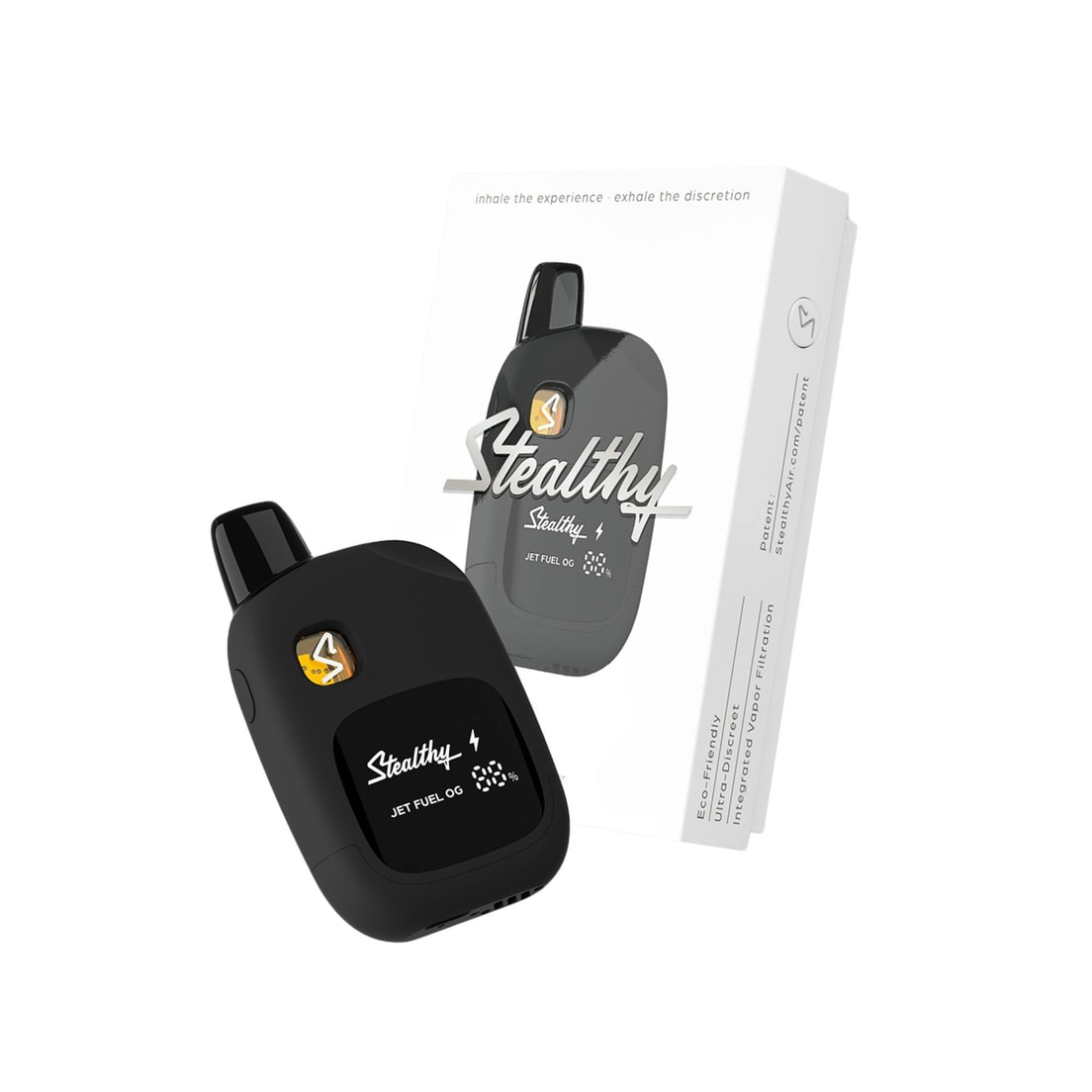 Stealthy Jet Fuel OG 1.25g All in One Vape 78%