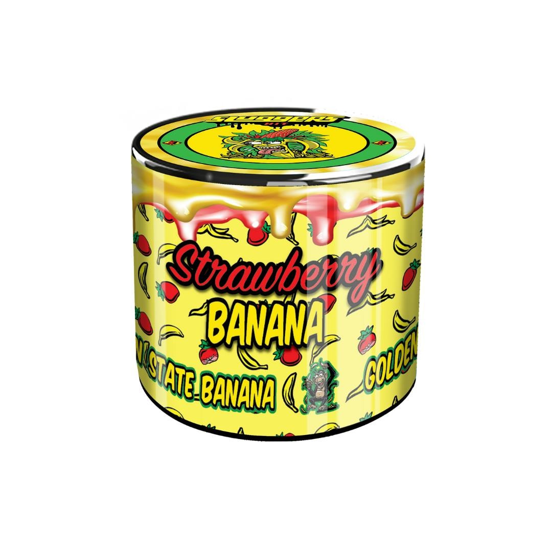 Sluggers Strawberry Banana 1g Live Rosin 72%