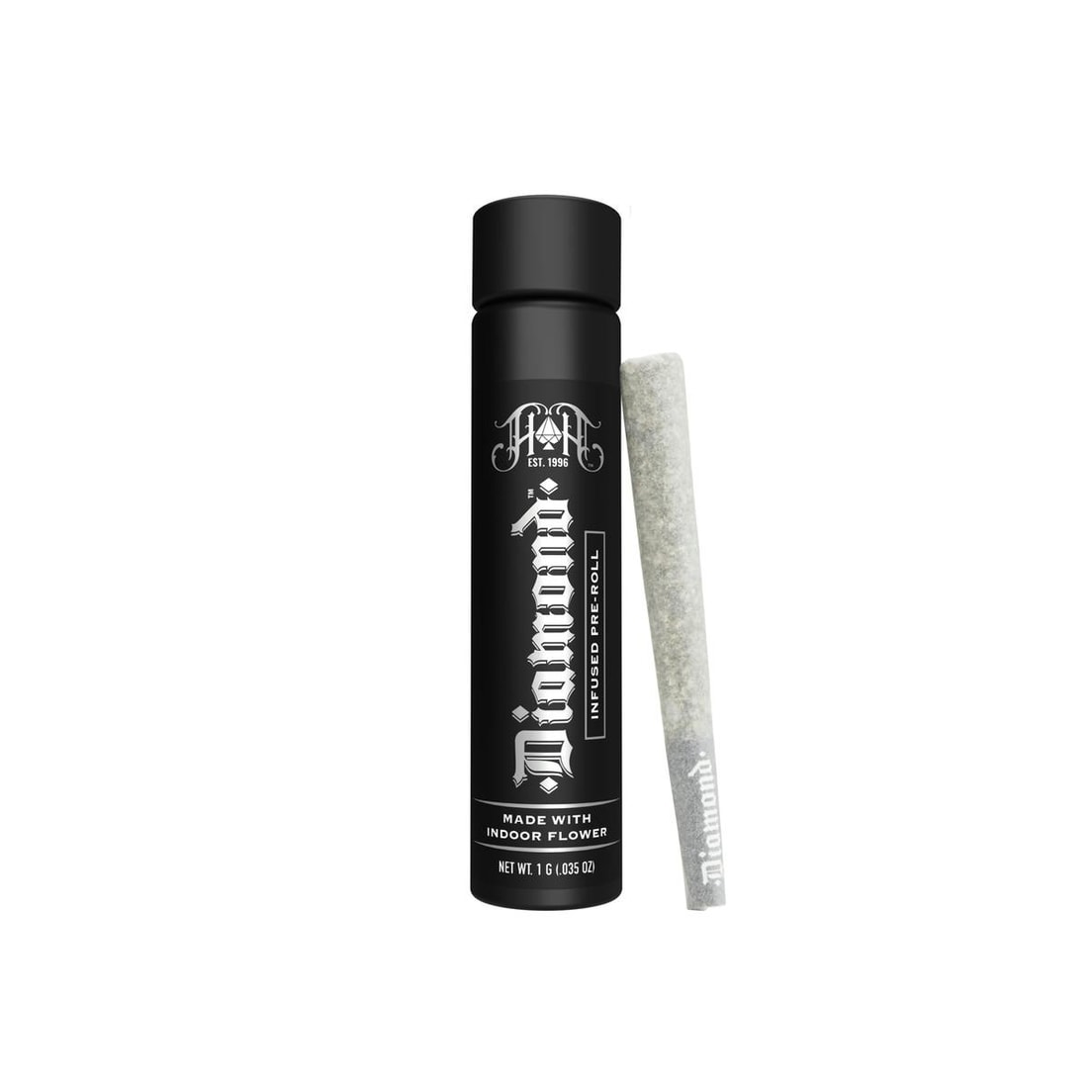 Heavy Hitters Mountain Mist 1g Diamond Infused Preroll 45%