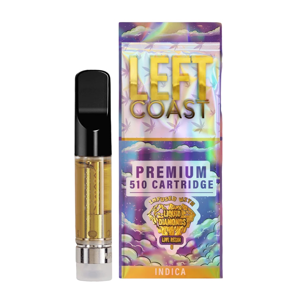 Left Coast Northern Lights 1g Liquid Diamonds Cartridge 82%