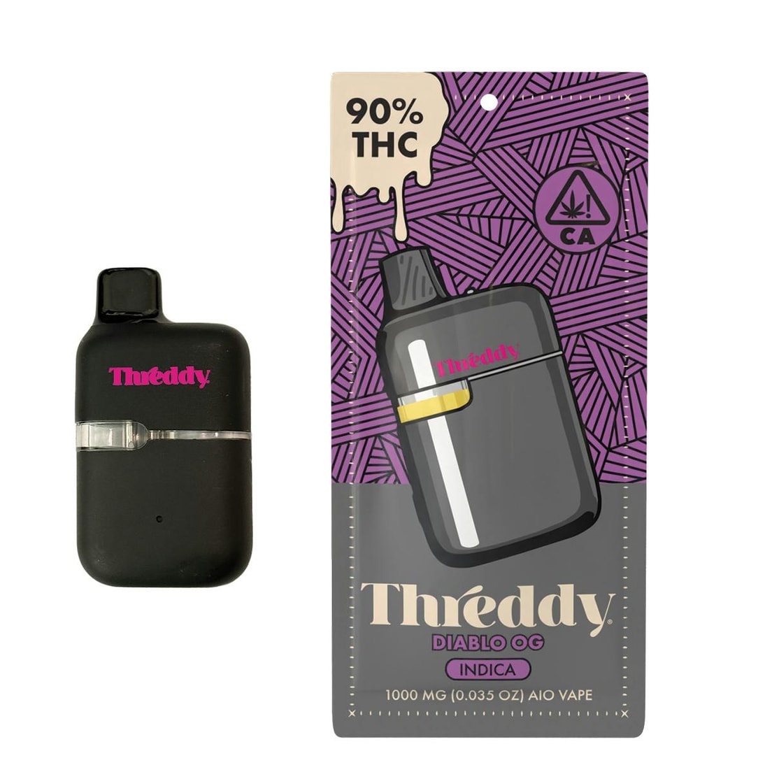 Threddy Diablo OG 1g All in One Vape 90%
