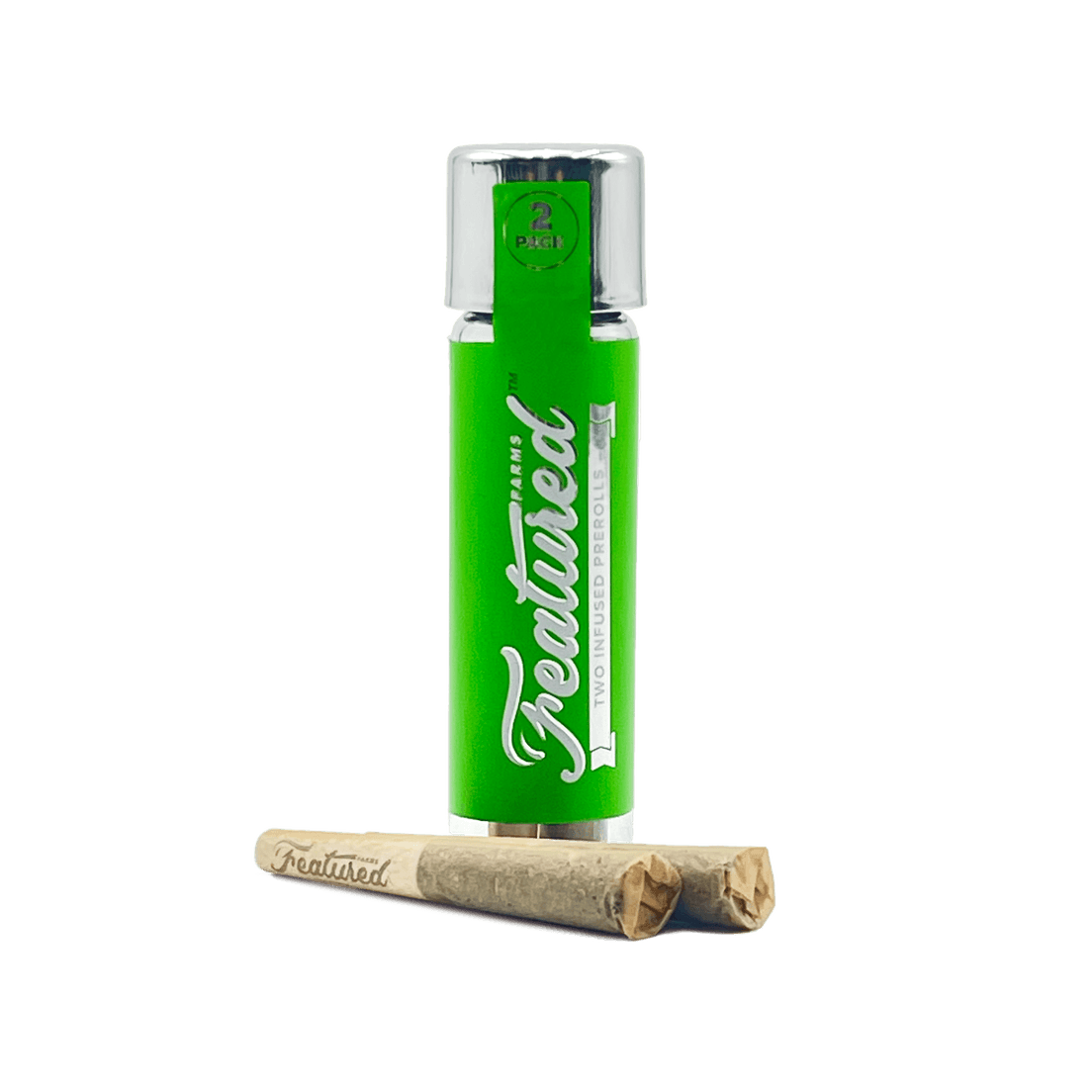 Featured Farms Pineapple Express .5g Infused Preroll 2pk 35%