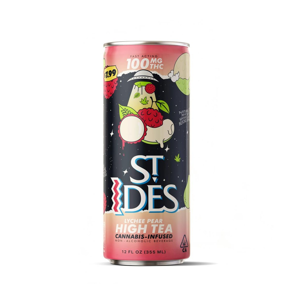 ST Ides Pear Lychee Tea 100mg THC