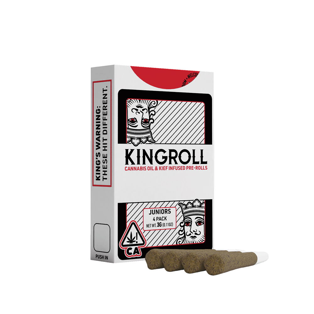 Kingroll Juniors Biscotti x Lemon Cherry Gelato 0.75g 4pk Infused Prerolls 42%