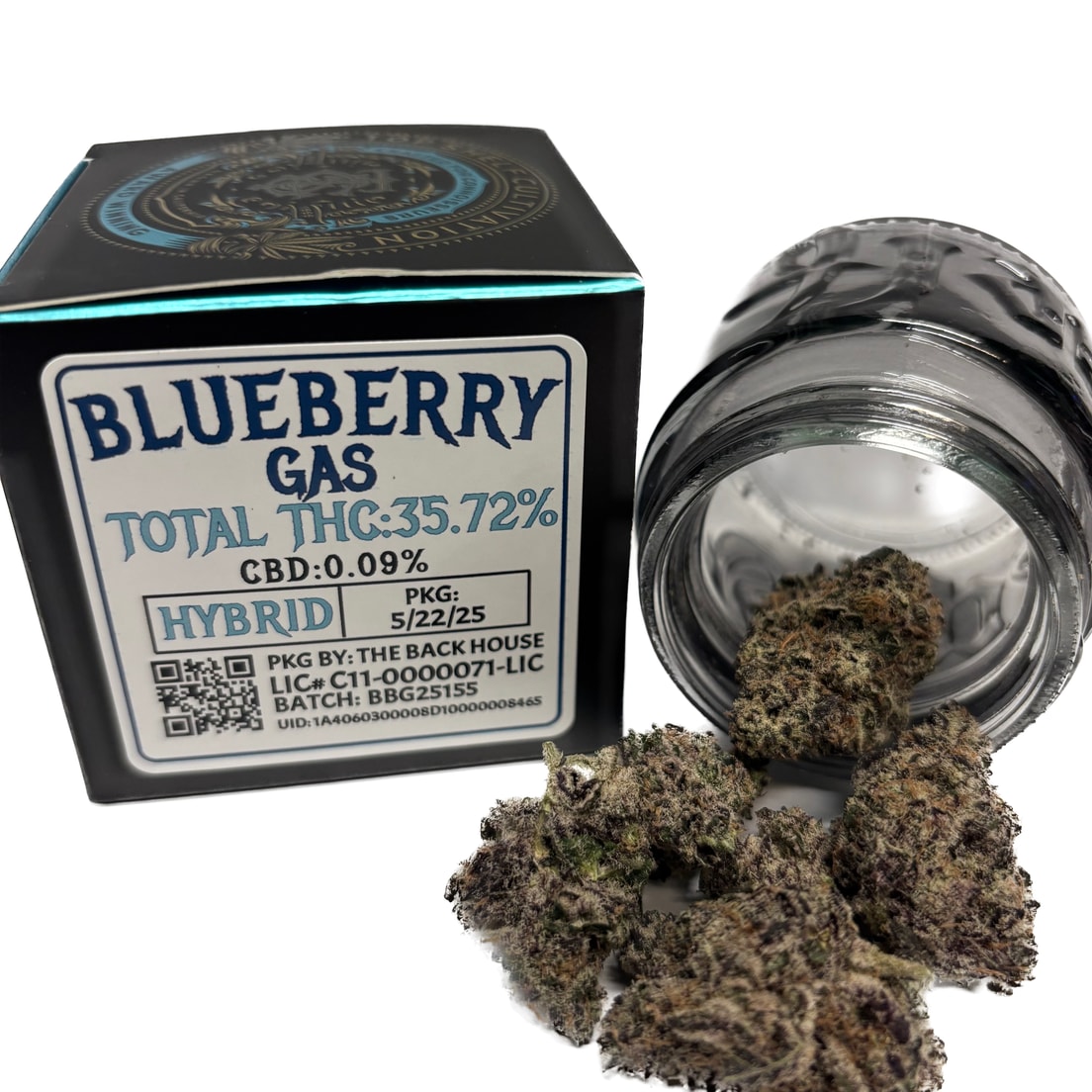 Top Shelf Blueberry Gas 3.5g 29%