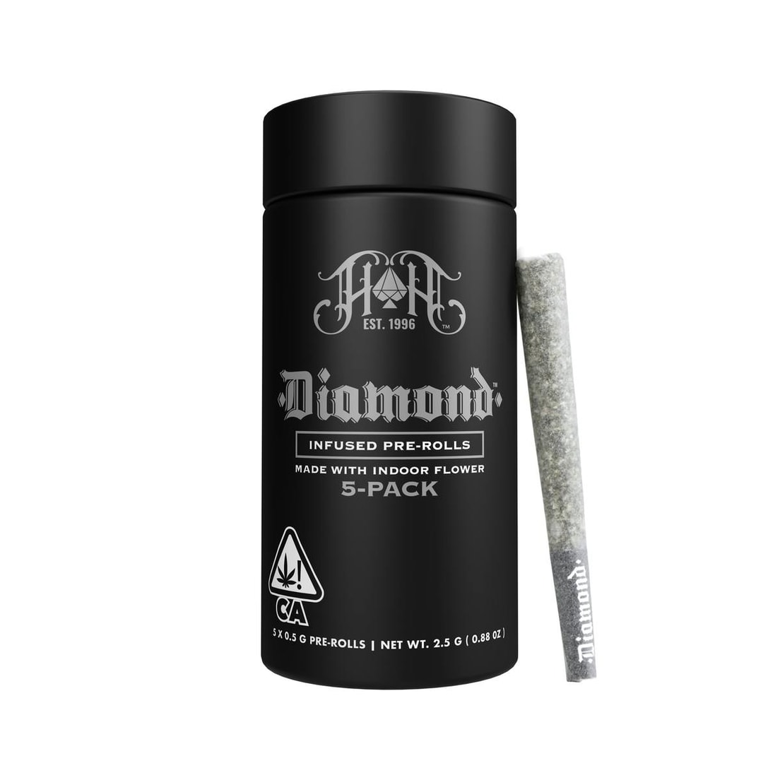 Heavy Hitters Watermelon Runtz .5g Diamond Infused Preroll 5pk 44%