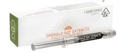Emerald Bay White CBG 1g CBG Rick Simpson Oil (RSO)