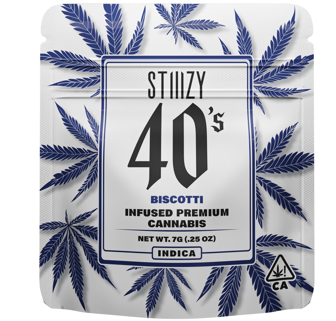 Stiiizy 40s Biscotti 7g SMALLS Infused Flower 41%