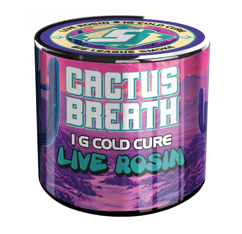 Sluggers Cactus Breath 1g Live Rosin 67%