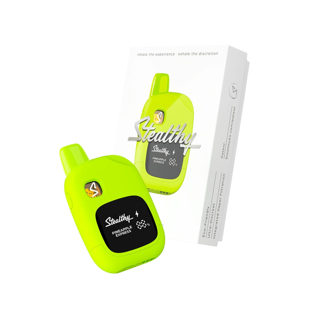 Stealthy Pineapple Express 1.25g All in One Vape 76%