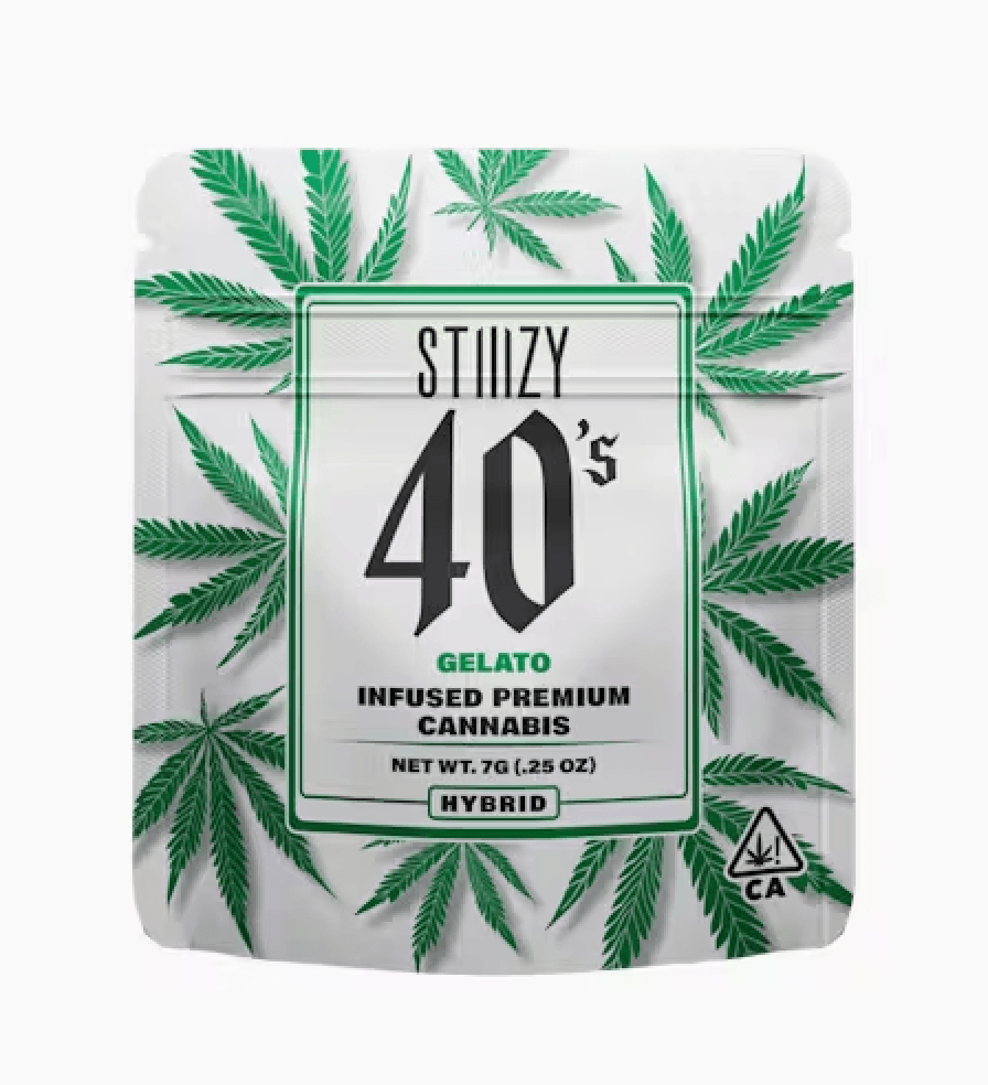 Stiiizy 40s Gelato 7g SMALLS Infused Flower 41%