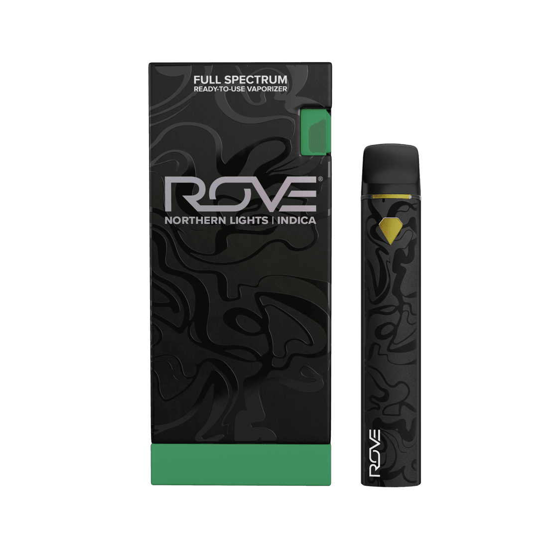 Rove Northern Lights 1g Melted Diamond Live Resin Ready to Use Vape 92%