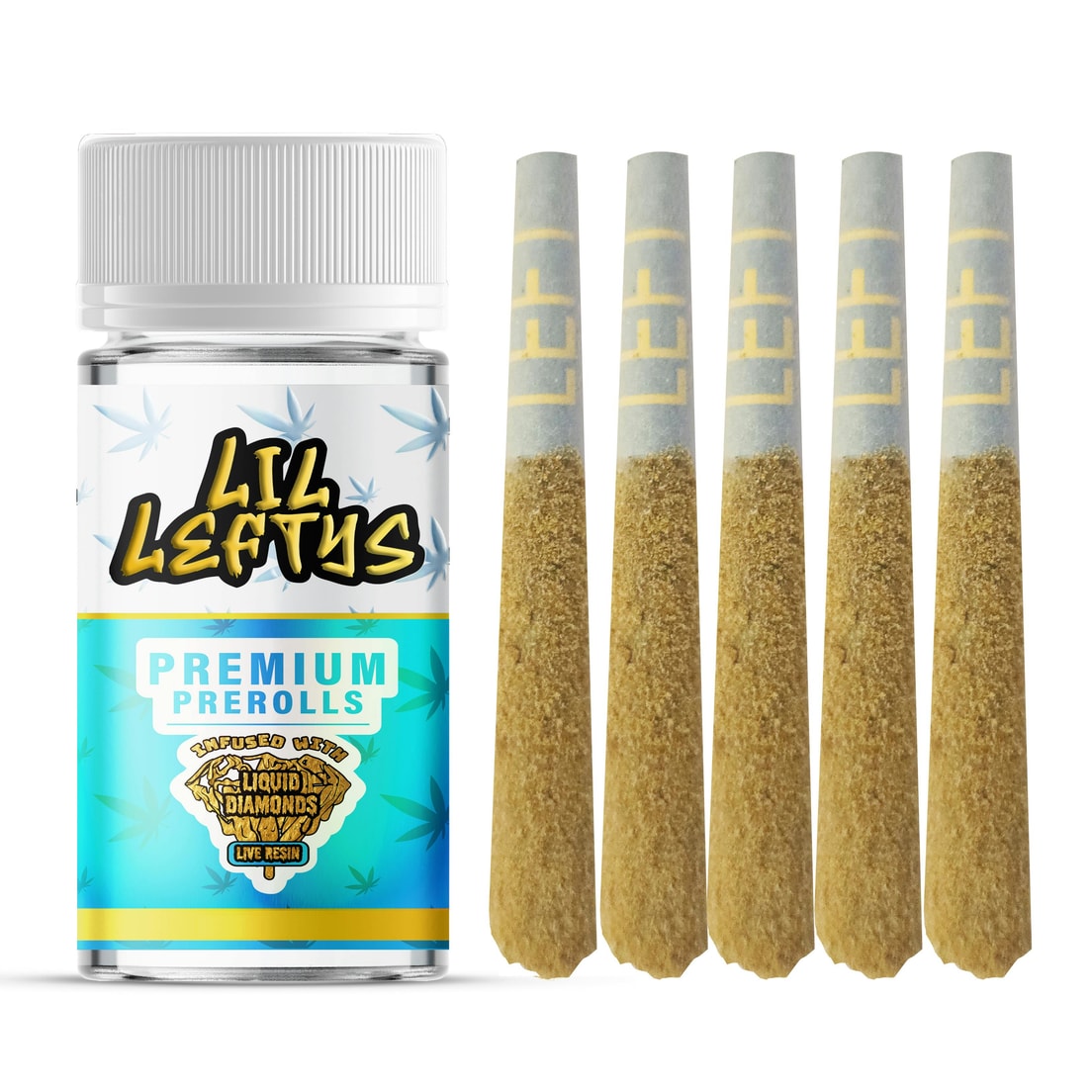 Left Coast Lil Leftys Maui Wowie .75g Infused Preroll 5pk 32%