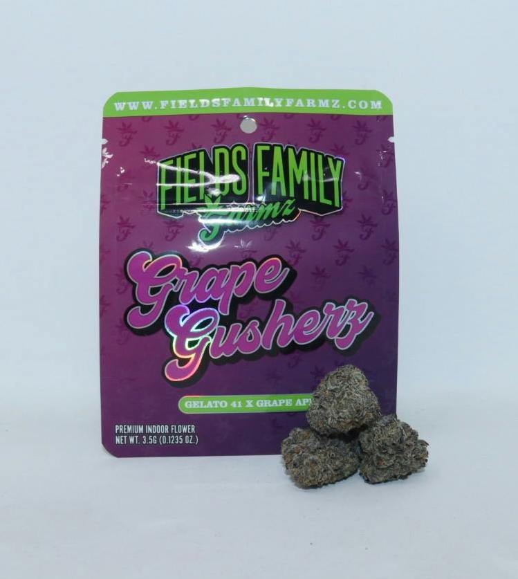Fields Family Farmz Grape Gusherz 3.5g 31%