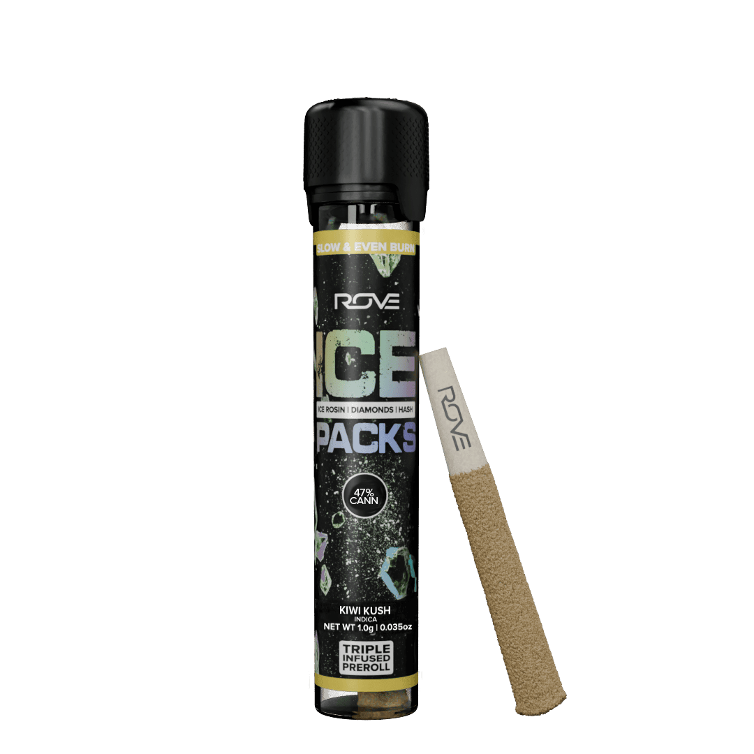 Rove Kiwi Kush 1g Triple Infused Preroll 40%