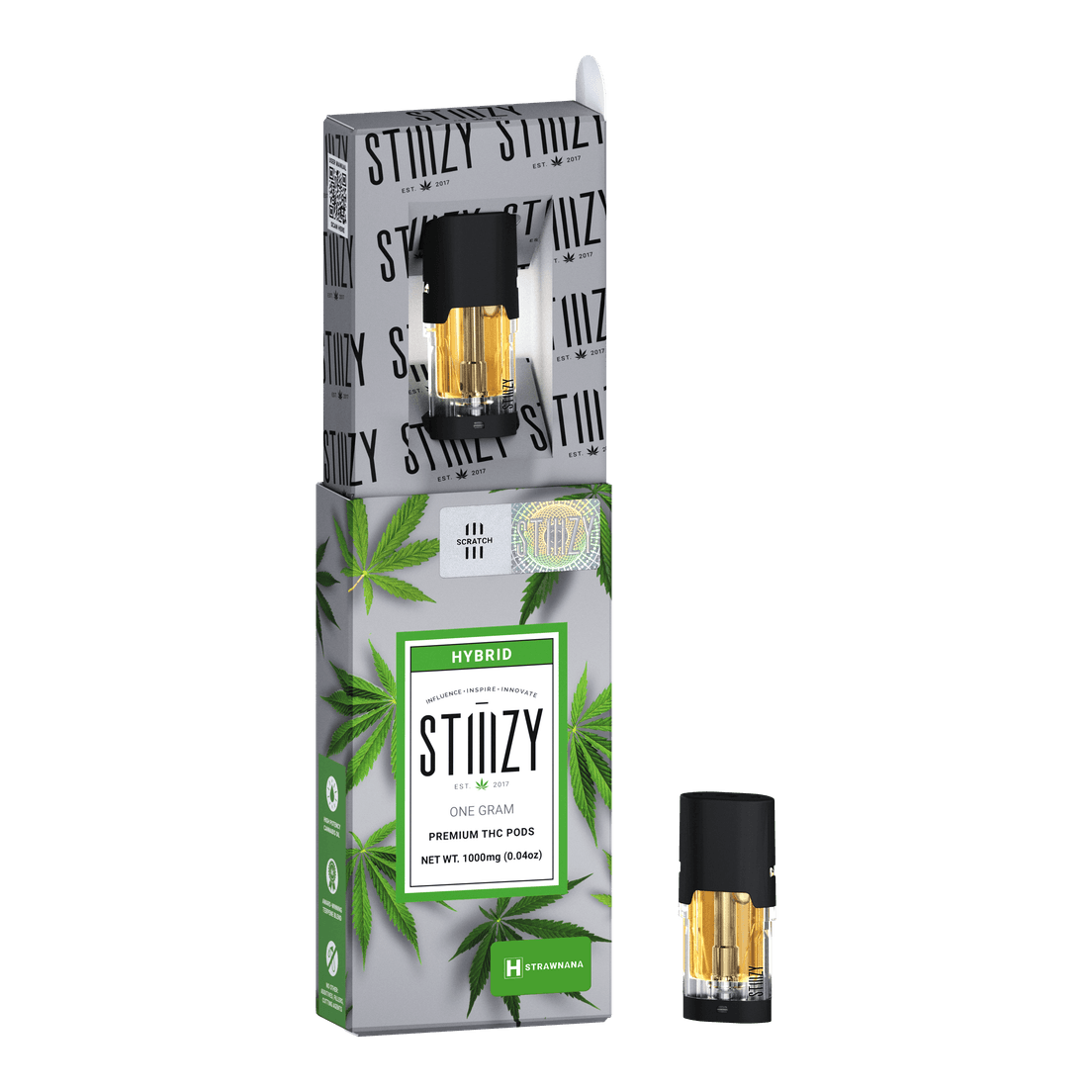 STIIIZY Strawnana 1g Pod 84%