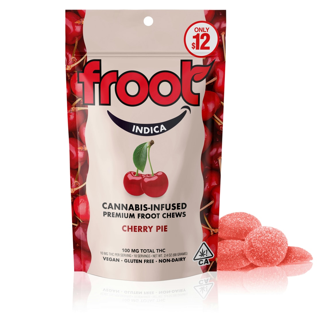 Froot Cherry Pie Gummies 100mg THC